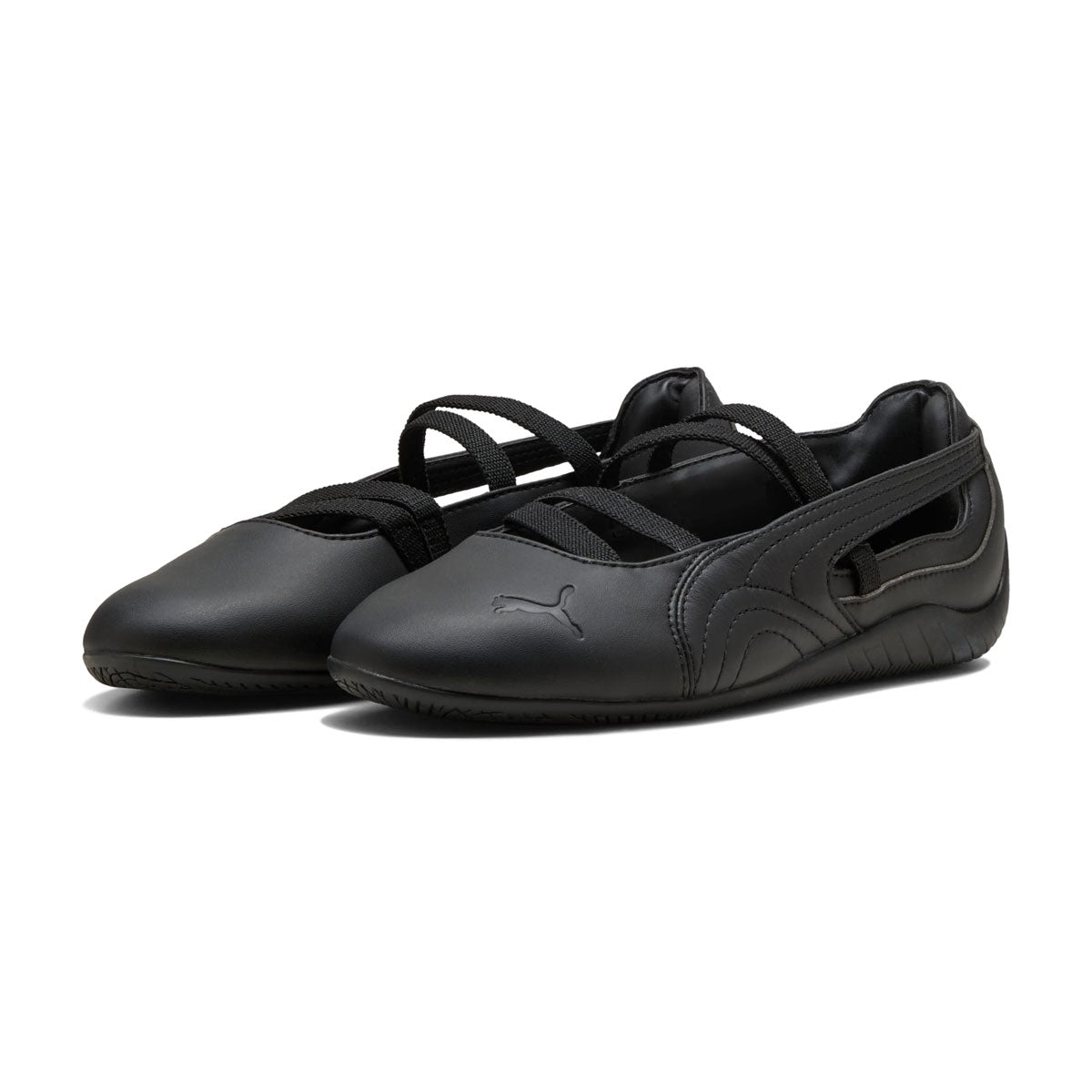 PUMA - WMNS SPEEDCAT BALLET LTHR PUMA BLACK 【406144-01