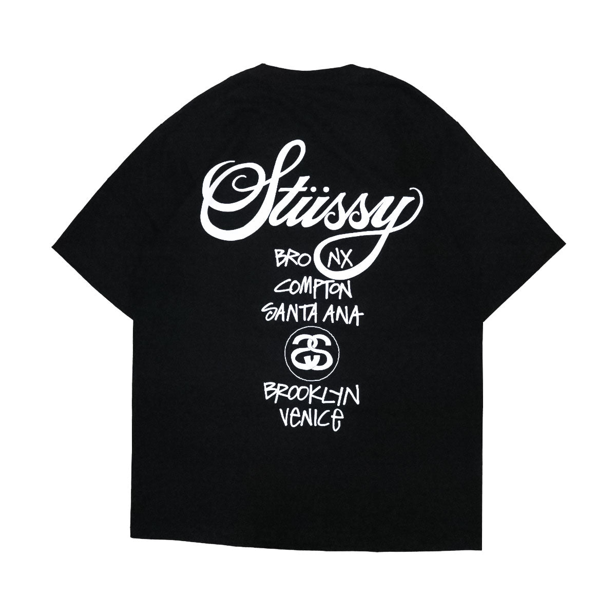 Stussy - WORLD TOUR TEE BLACK 【3903962】