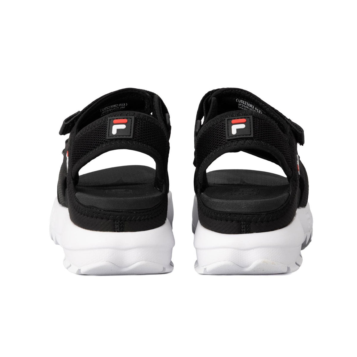 FILA - WMENS DISRUPTOR SD PUFFY BLACK/WHITE/RED 【USS23082-013】
