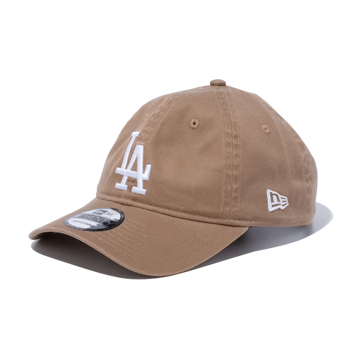 NEW ERA LOS ANGELES DODGERS - 9TWENTY WASHED 25J KHAKI/WHITE 【14525135】