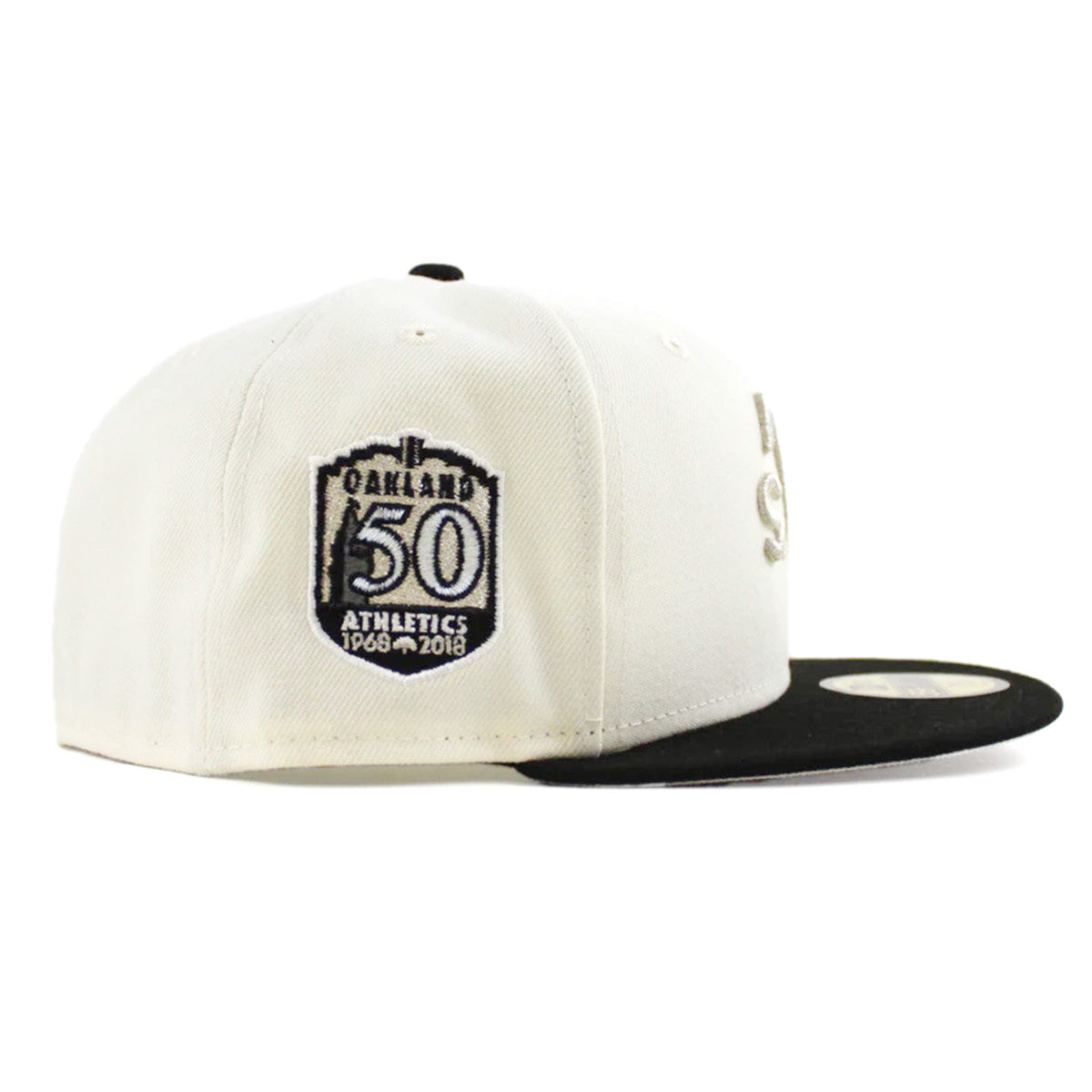 NEW ERA Oakland Athletics - 59FIFTY 50TH ANVCRHOME/BLACK