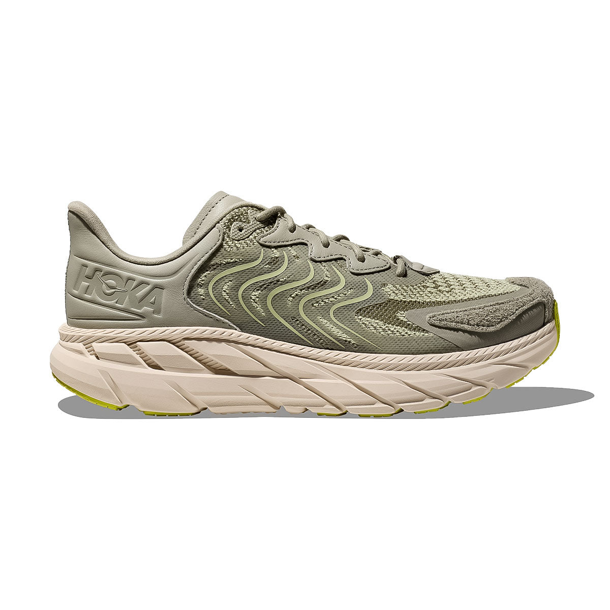 HOKA - MENS CLIFTON LS BARLEY OAT MILK【1141550-BYT】