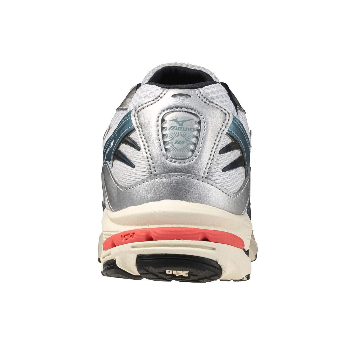 MIZUNO - UNISEX WAVE RIDER 10 WHITE/BEIGE/SKY BLUE 【D1GA243115】