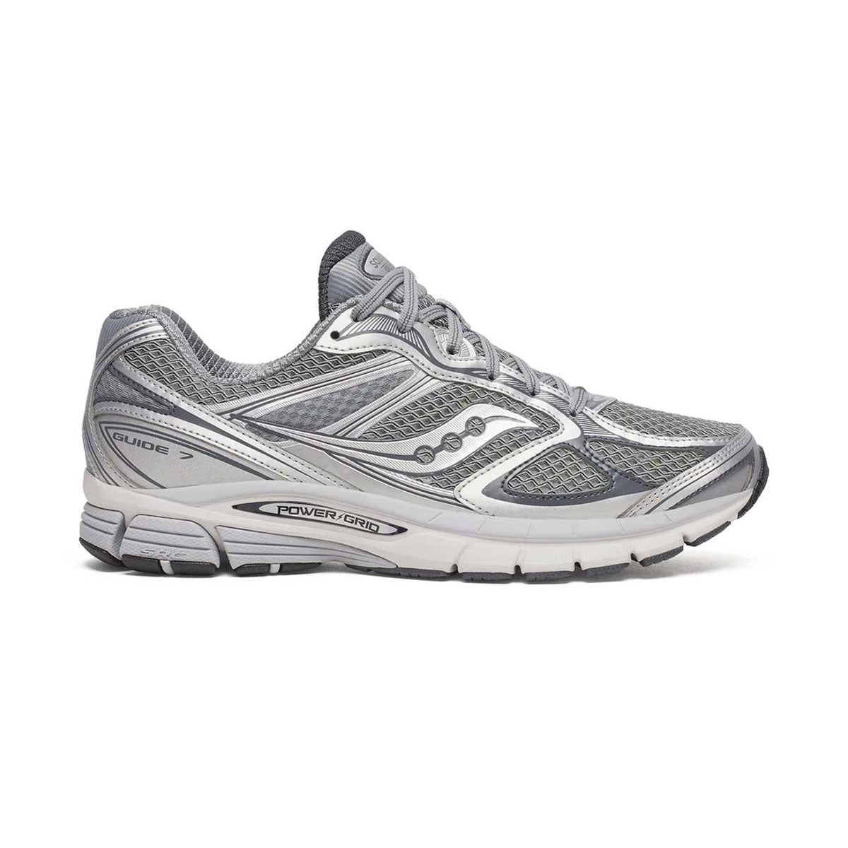 SAUCONY - PROGRID GUIDE 7 GREY/SILVER 【S70936-12】