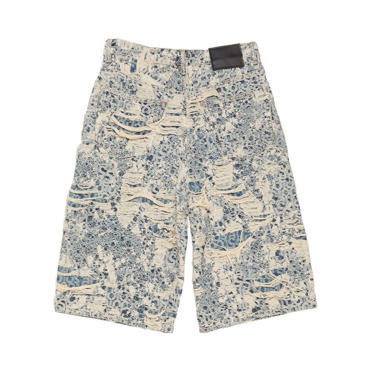 Acne Studios - Denim shorts Loose fit MID BLUE 【FN-MN-SHOR000279】