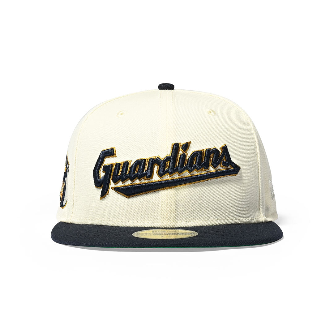 NEW ERA Cleveland Guardians - 59FIFTY CHROME/NAVY/GREEN【14148790】