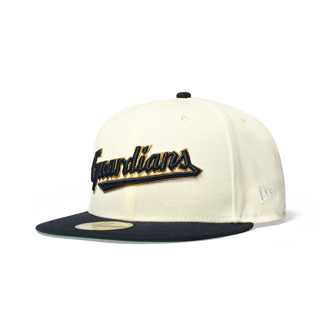 NEW ERA Cleveland Guardians - 59FIFTY CHROME/NAVY/GREEN【14148790】