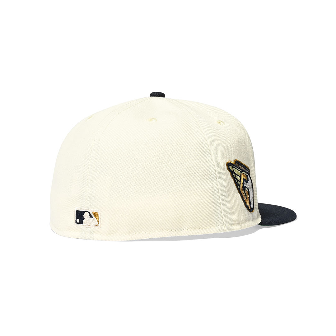 NEW ERA Cleveland Guardians - 59FIFTY CHROME/NAVY/GREEN【14148790】