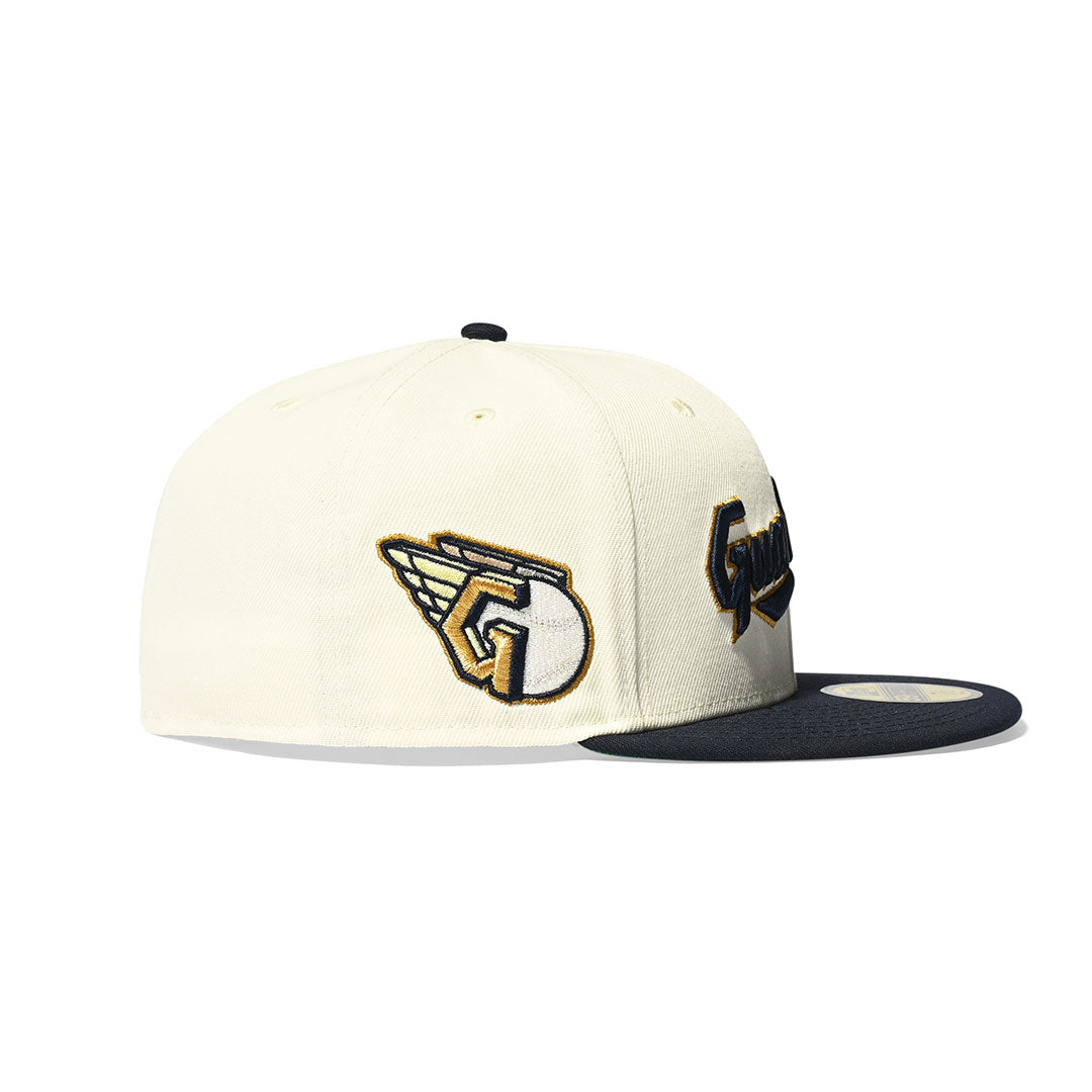 NEW ERA Cleveland Guardians - 59FIFTY CHROME/NAVY/GREEN【14148790】