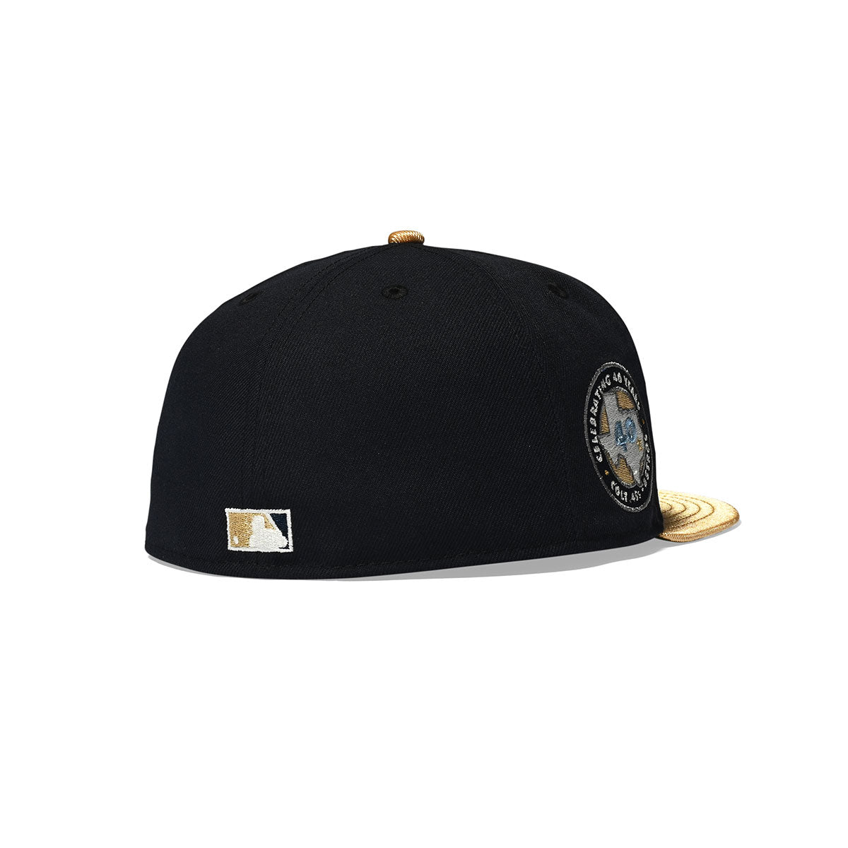 NEW ERA Houston Colt 45 -40TH 59FIFTY NAVY/METALLIC GOLD/GREEN【70813229】