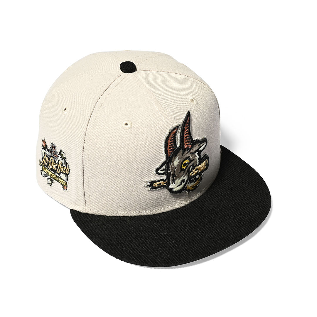 NEW ERA Hartford Yard Goats - ALLSTAR GAME 59FIFTY STONE/CORDUROY/BLACK【14148789】