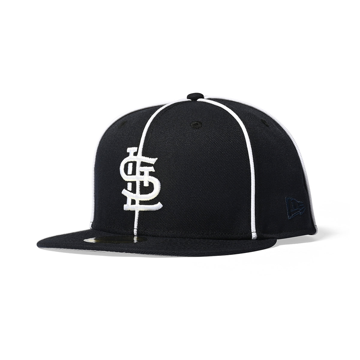 NEW ERA St.Louis Cardinals - PIPING 59FIFTY NAVY/WHITE【70811510】