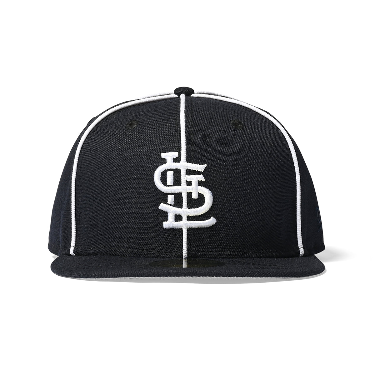 NEW ERA St.Louis Cardinals - PIPING 59FIFTY NAVY/WHITE【70811510】