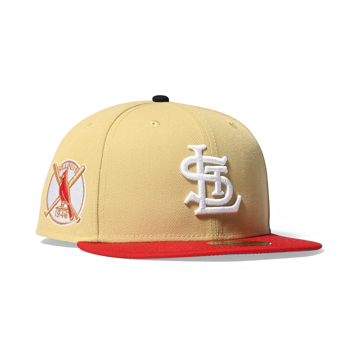 NEW ERA St.Louis Cardinals - 1946 WS 59FIFTY VEGAS GOLD/SCARLET【70811511】