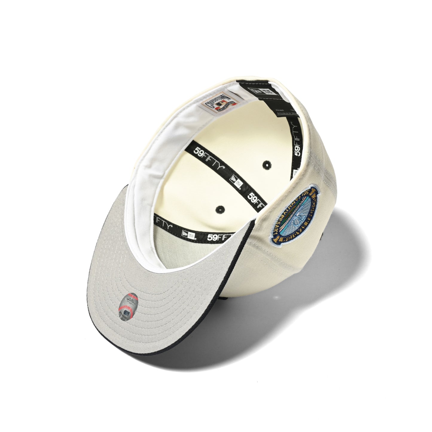 NEW ERA Los Angeles Dodgers - Dodger Stadium 59FIFTY 50th ANV CHROME/NAVY【70811941】