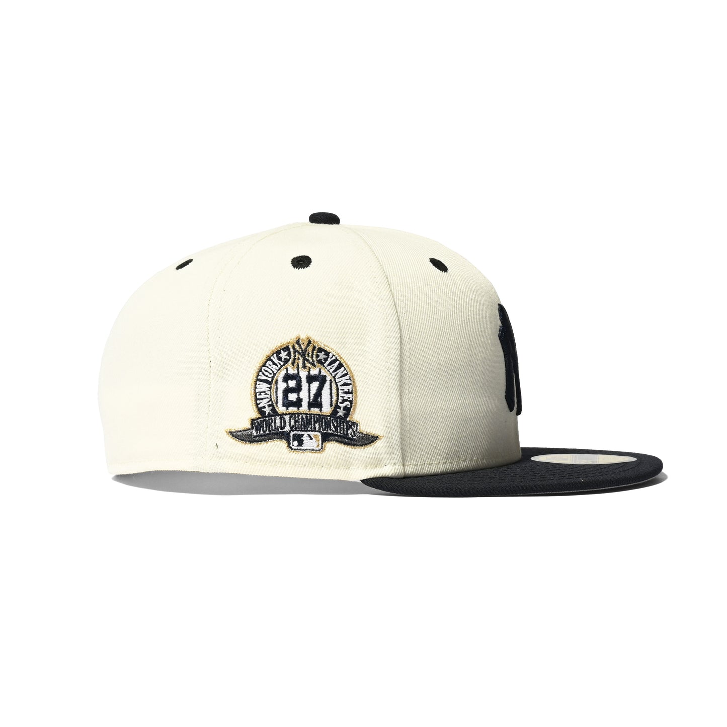 NEW ERA New York Yankees - WS 27th CHAMPION 59FIFTY CHROME/NAVY【70811944】