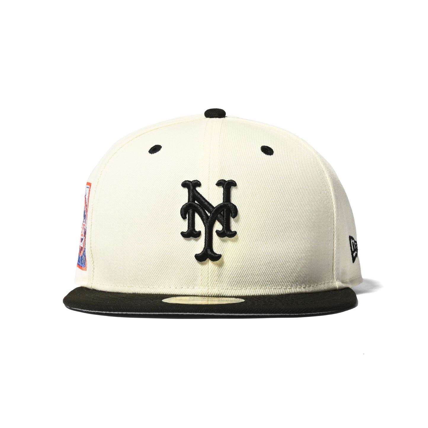 NEW ERA New York Mets - 25th 59FIFTY CHROME/BLACK【70811945】