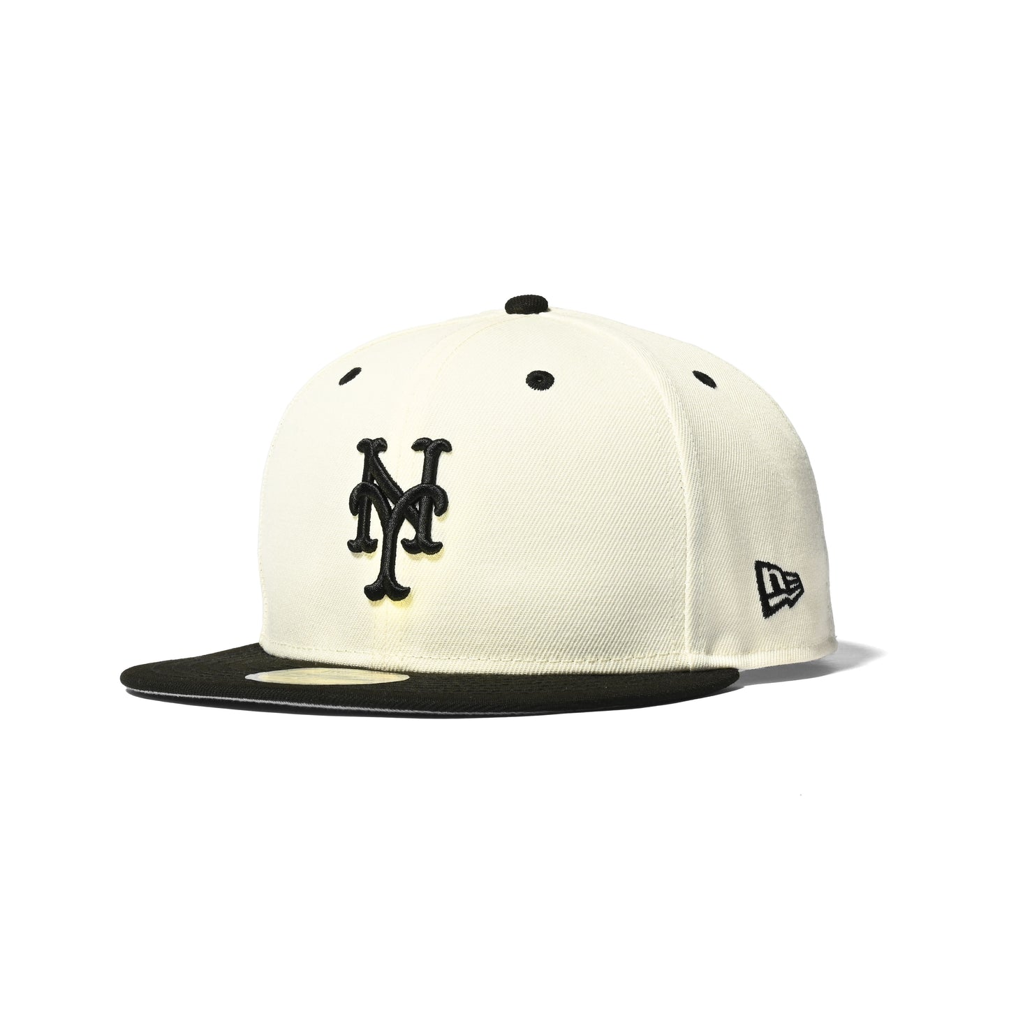 NEW ERA New York Mets - 25th 59FIFTY CHROME/BLACK【70811945】
