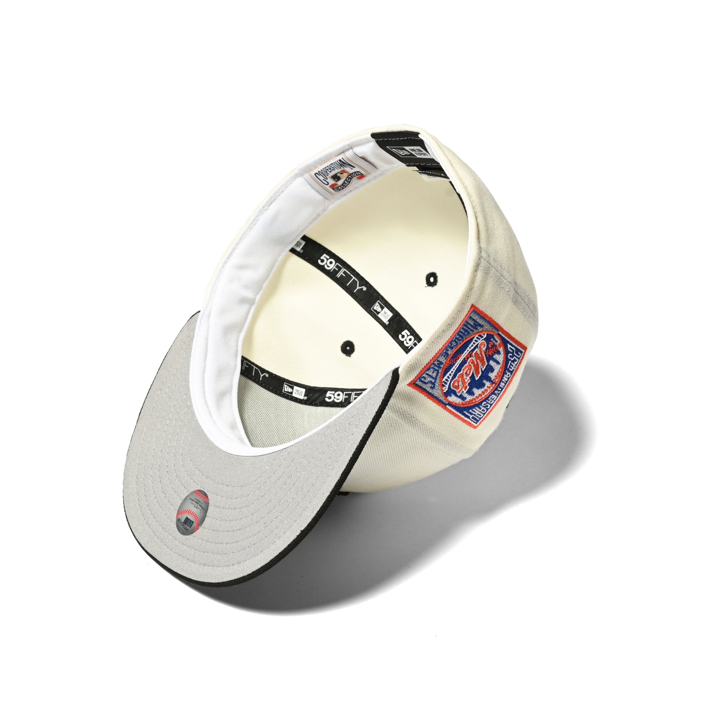 NEW ERA New York Mets - 25th 59FIFTY CHROME/BLACK【70811945】