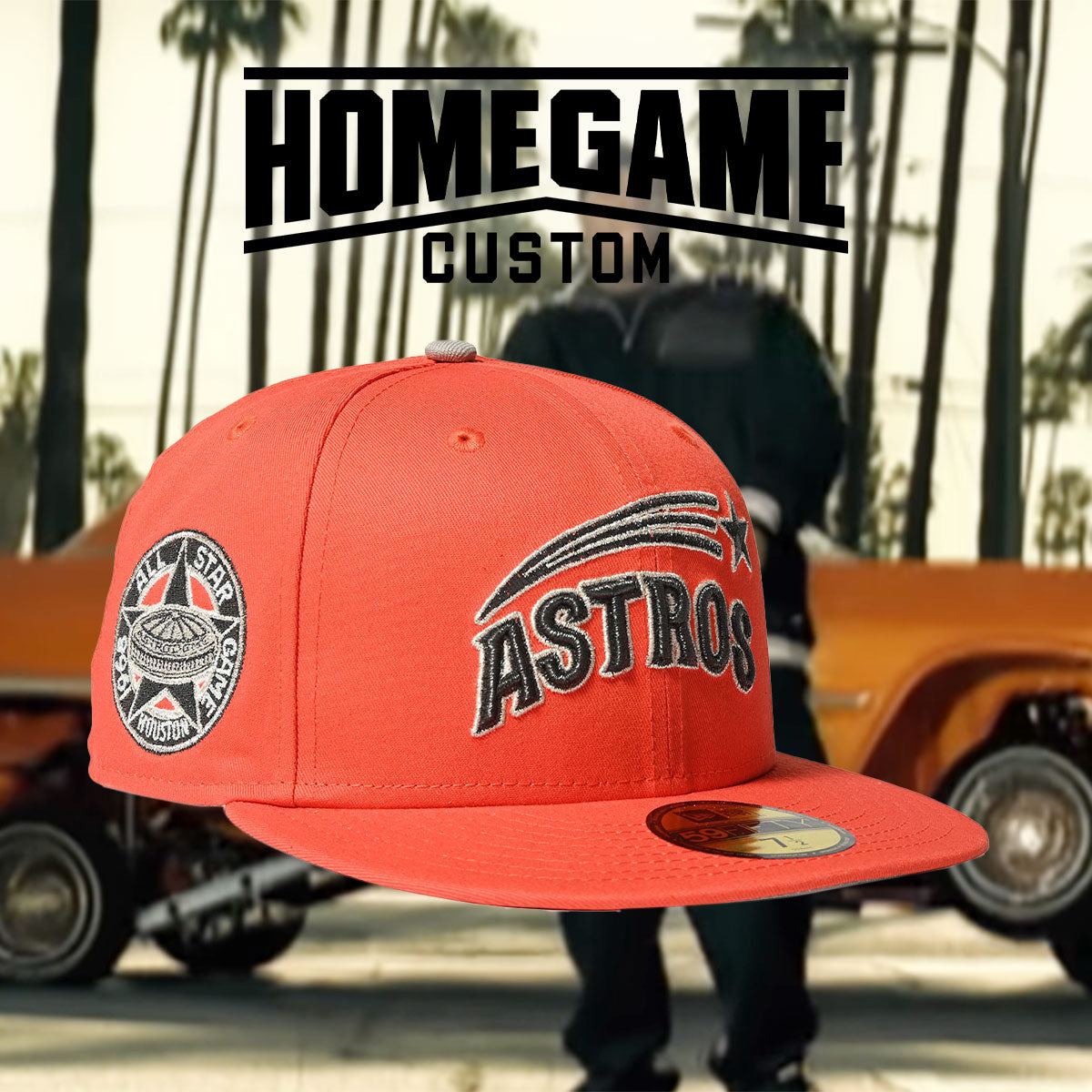 NEW ERA - HOUSTON ASTROS CO 1968 ASG 59FIFTY ORANGE【70940902
