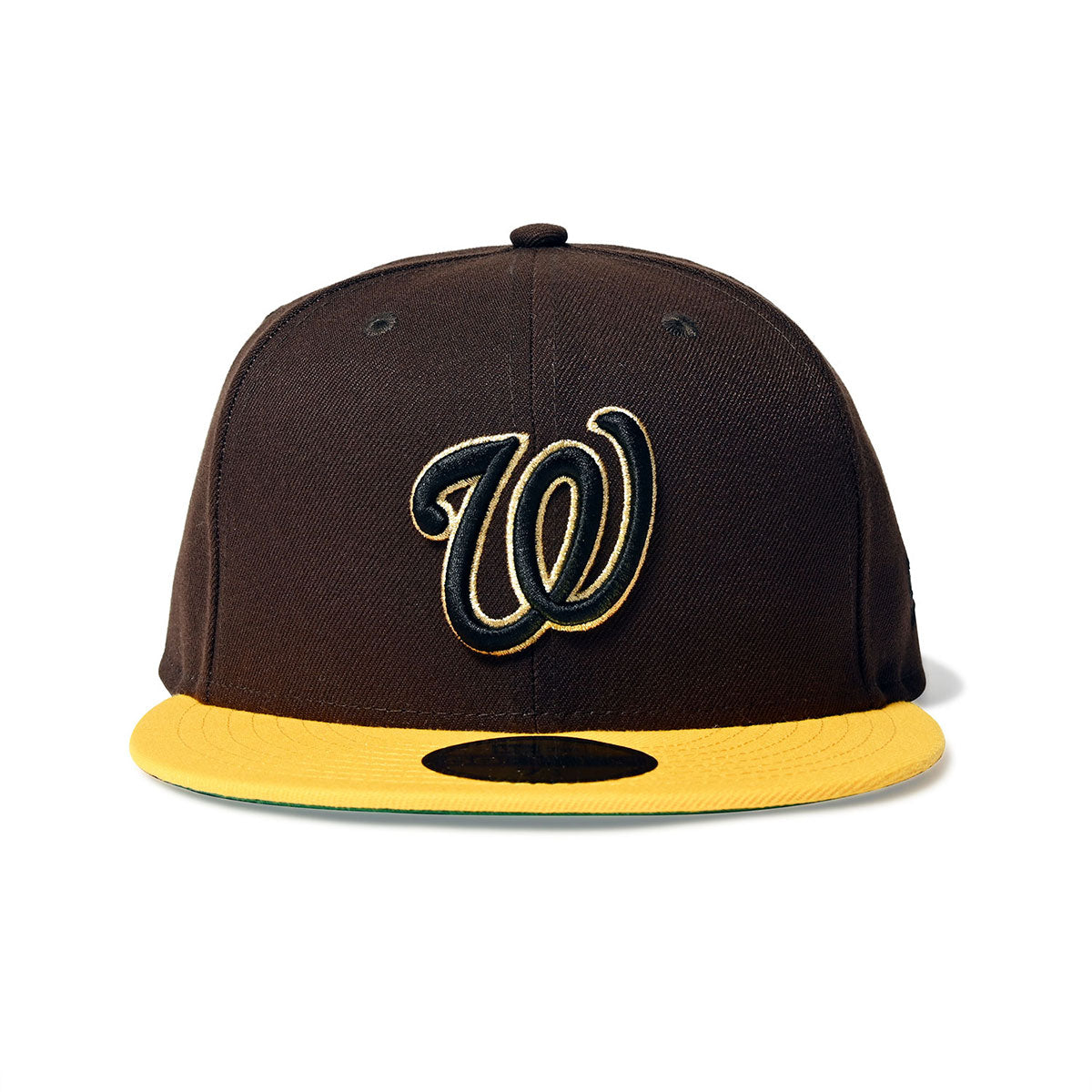 NEW ERA WASHINGTON NATIONALS - 59FIFTY CO BURNTWOOD/AGOLD 【70940905】