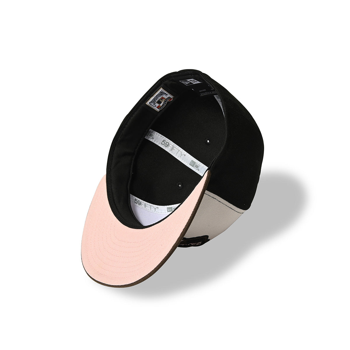 NEW ERA - ATLANTA BRAVES CO 59FIFTY STONE/BLACK/WALNUT【70973186】