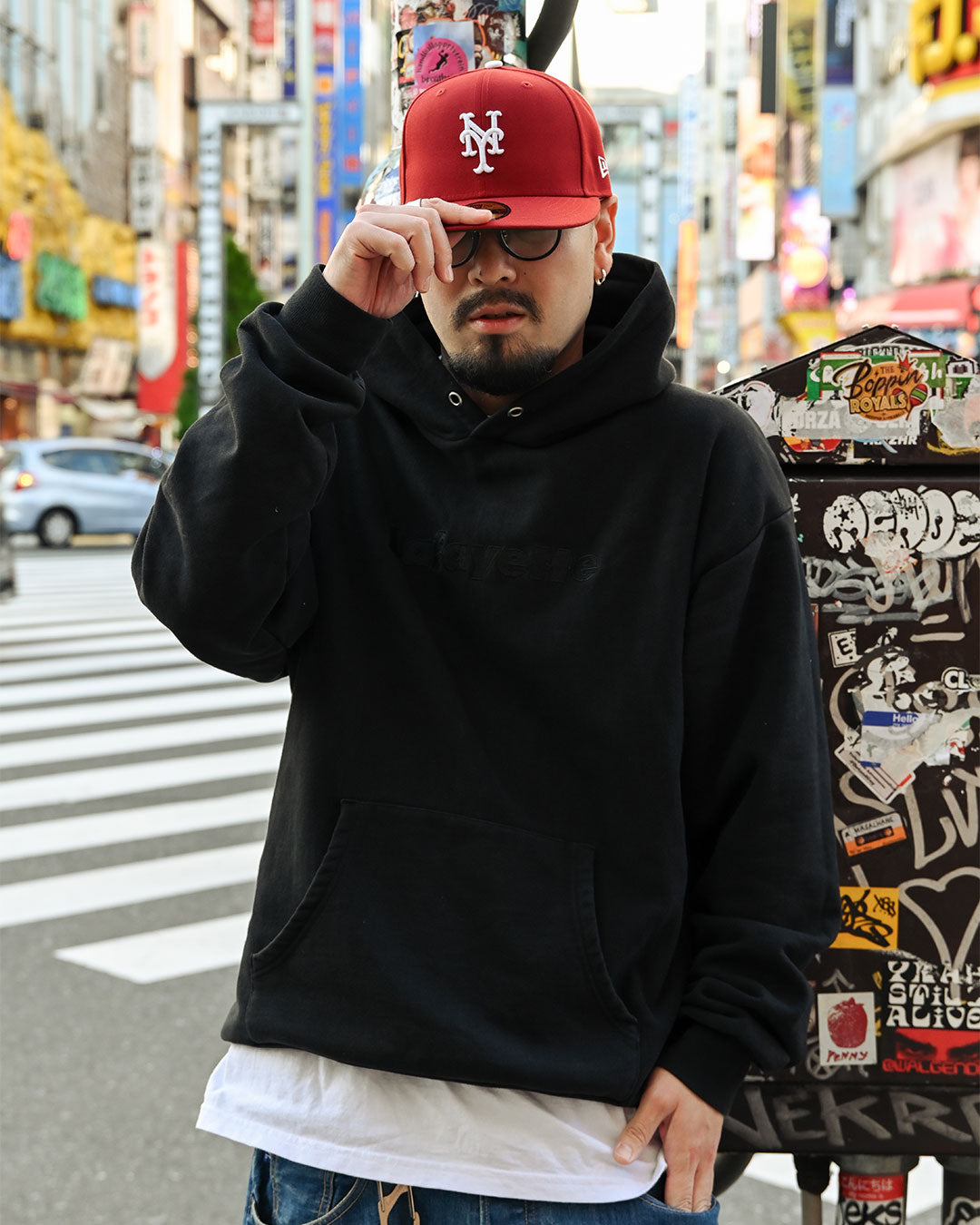 NEW ERA - NEW YORK METS 59FIFTY CO SKYLINE BALL HOT RED 【70991625】