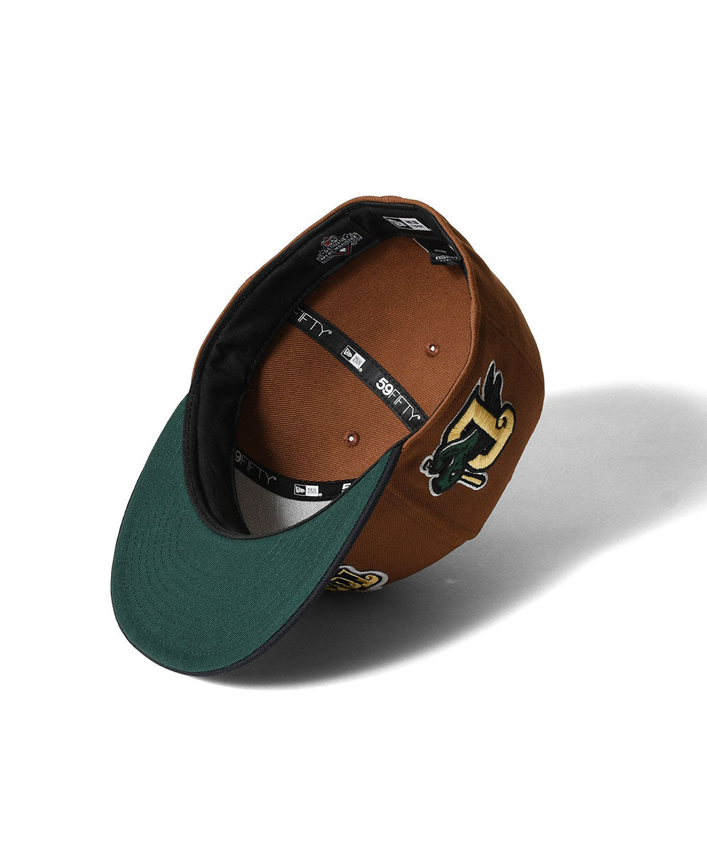 NEW ERA - DAYTONA TORTUGAS CO 2015 MiLB 59FIFTY TIRAMISU/NAVY 【70992033】