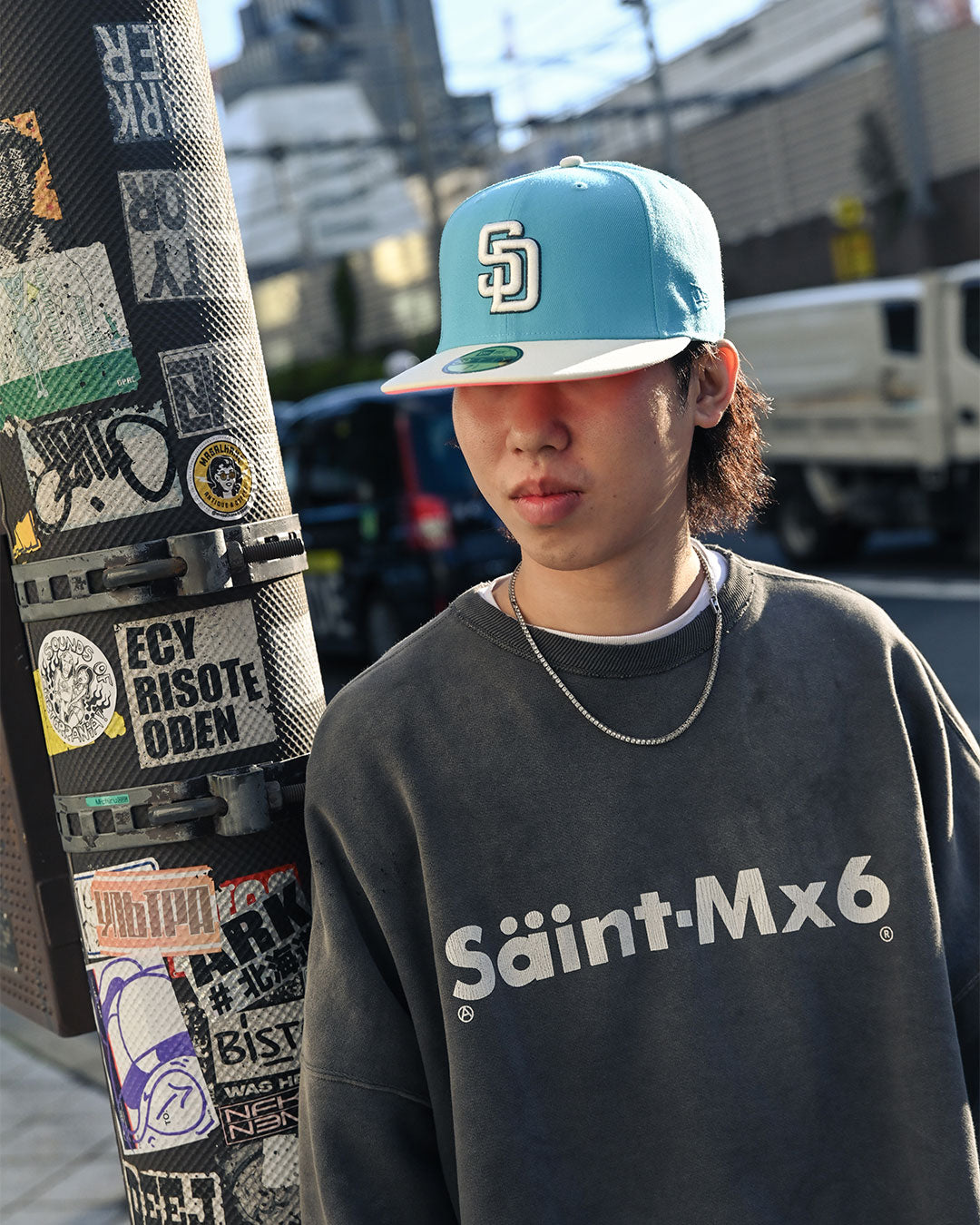 NEW ERA - SAN DIEGO PADRES 59FIFTY CO 1978 ASG VICE BLUE/CHROME 【70993097】