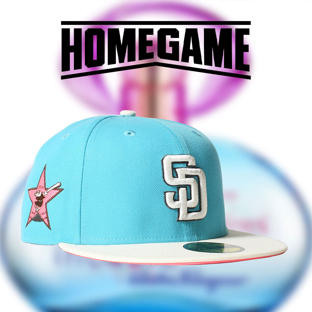 NEW ERA - SAN DIEGO PADRES 59FIFTY CO 1978 ASG VICE BLUE/CHROME