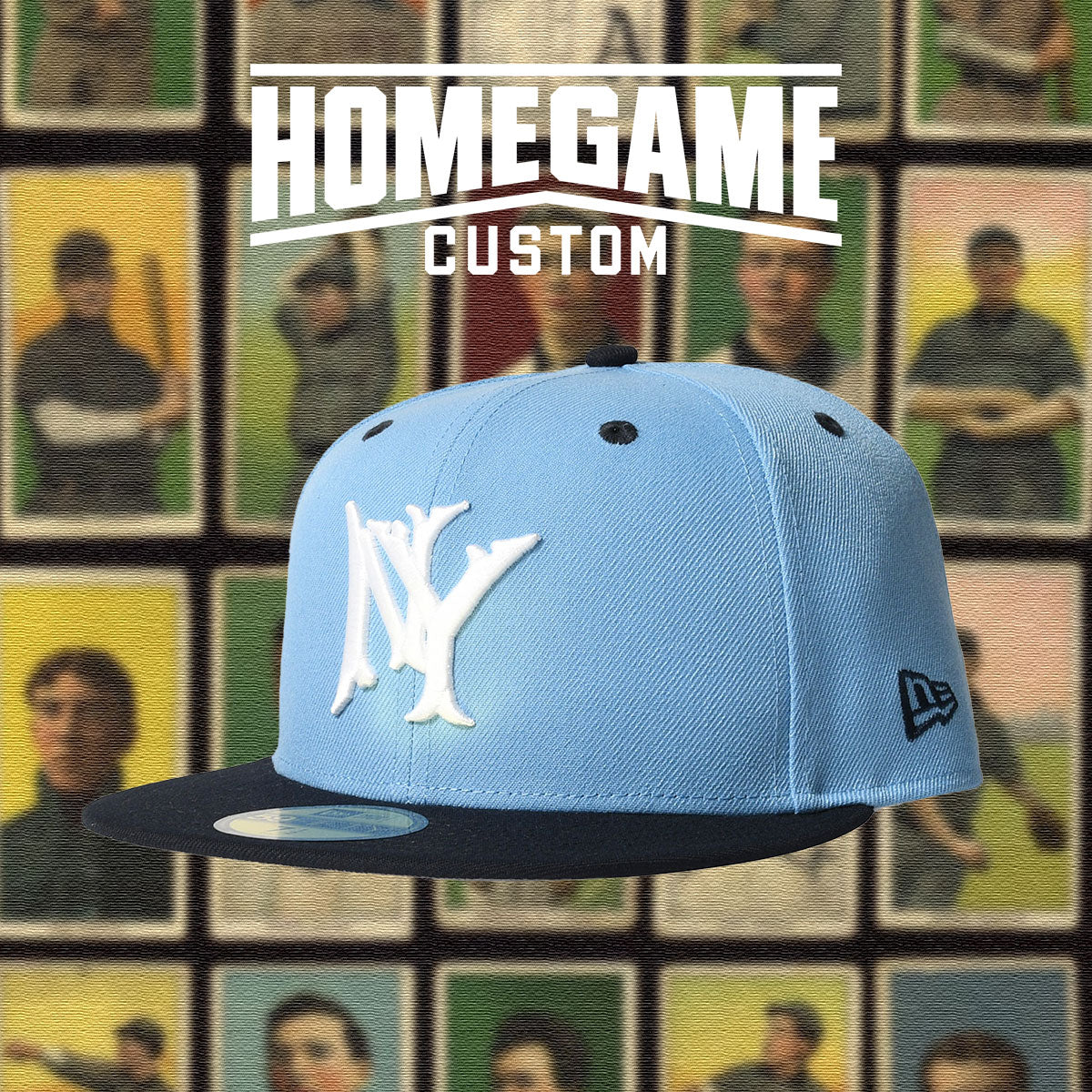 NEW ERA - NEW YORK HIGHLANDERS 59FIFTY SKYBLUE NAVY【71006598