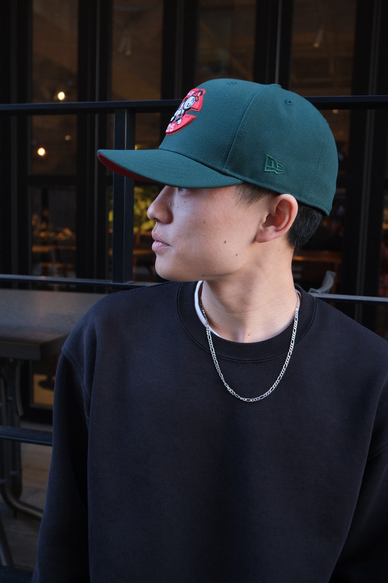 NEW ERA - CINCINNATI REDS CO 1975 BIG RED MACHINE 59FIFTY DK GREEN【71006599】