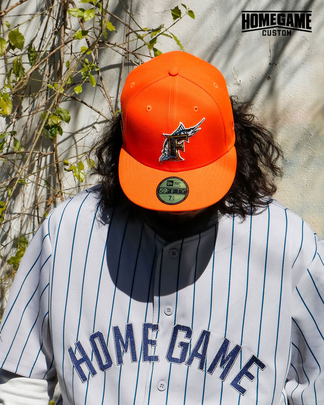 NEW ERA - FLORIDA MARLINS CO INAUGURAL 1993 59FIFTY RUSH ORANGE【71024208】