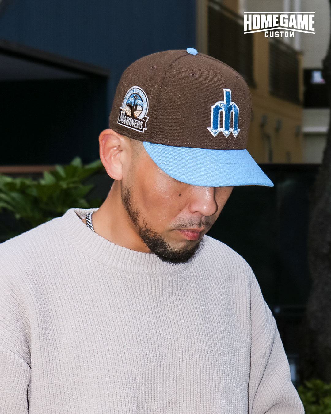 NEW ERA - SEATTLE MARINERS CO M TRIDENT 30TH ANNIV 59FIFTY WALNUT/SKY BLUE 【15151427】