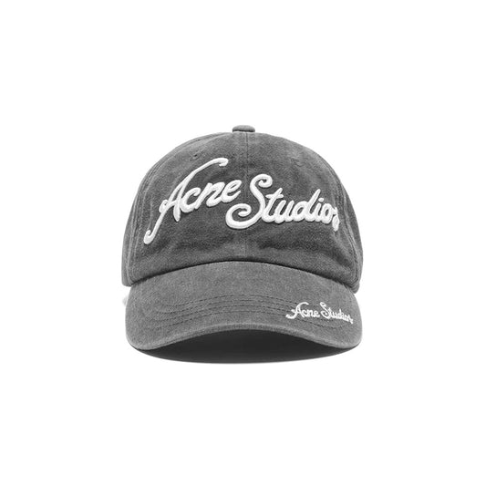 Acne Studios - Logo Cap "Black"【FN-UX-HATS000311】