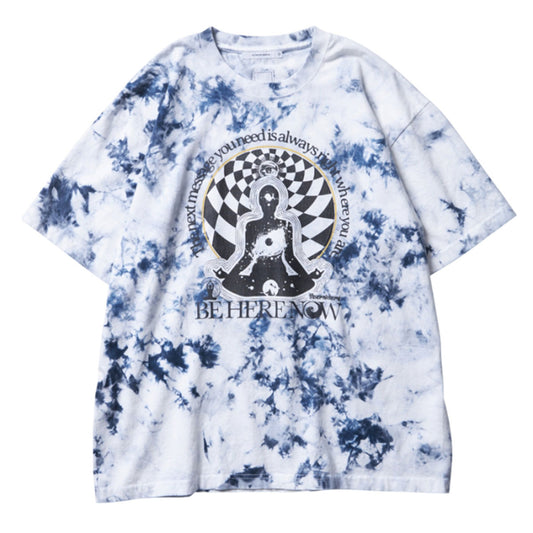 LIBERAIDERS - BE HERE NOW TIE-DYE TEE 【716132501】