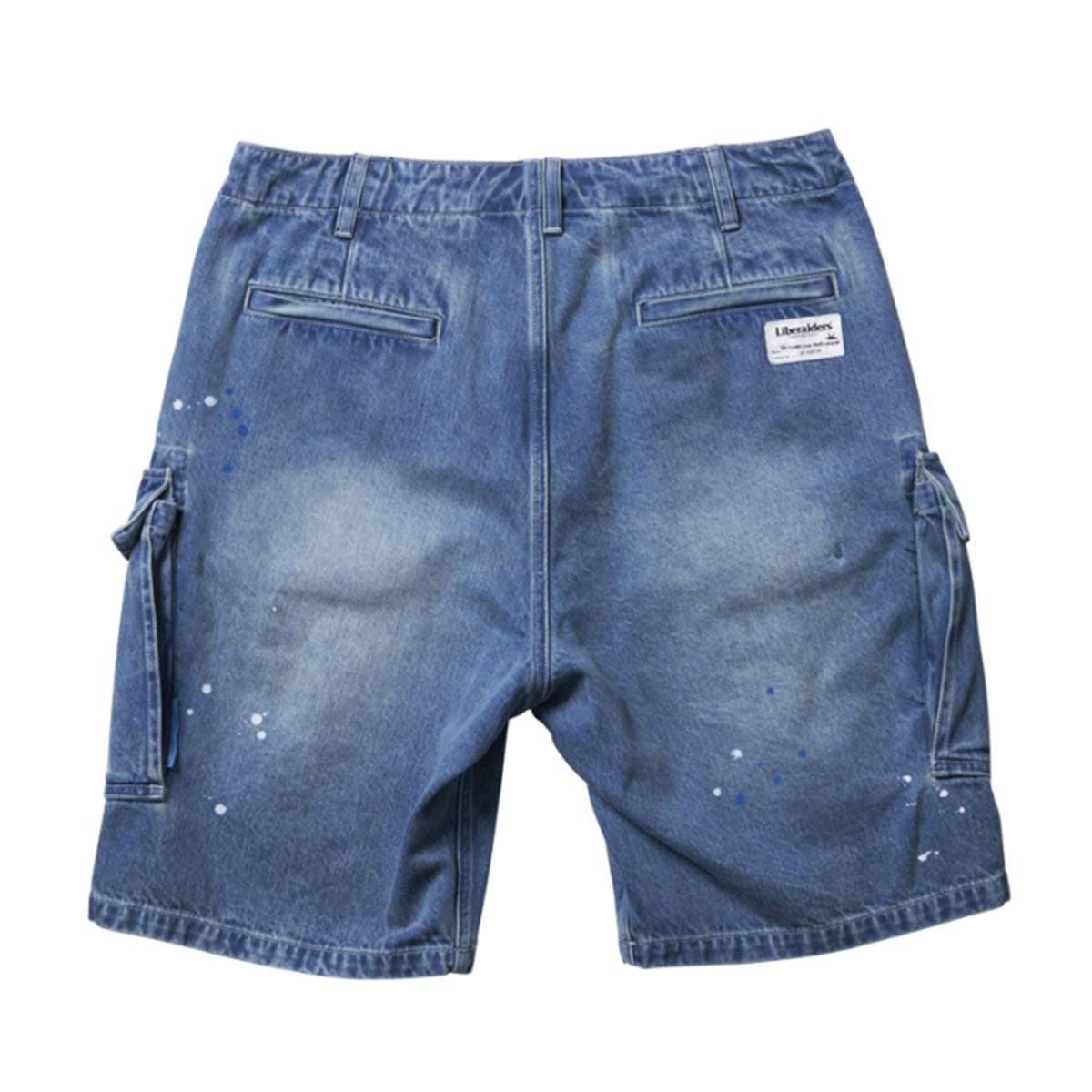 LIBERAIDERS - DENIM 6POCKET SHORTS 【718032501】