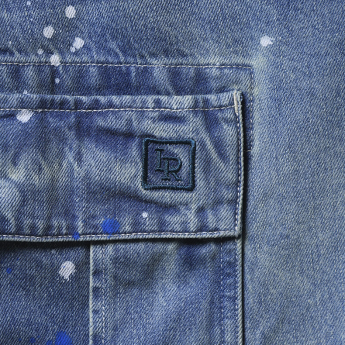 LIBERAIDERS - DENIM 6POCKET SHORTS 【718032501】