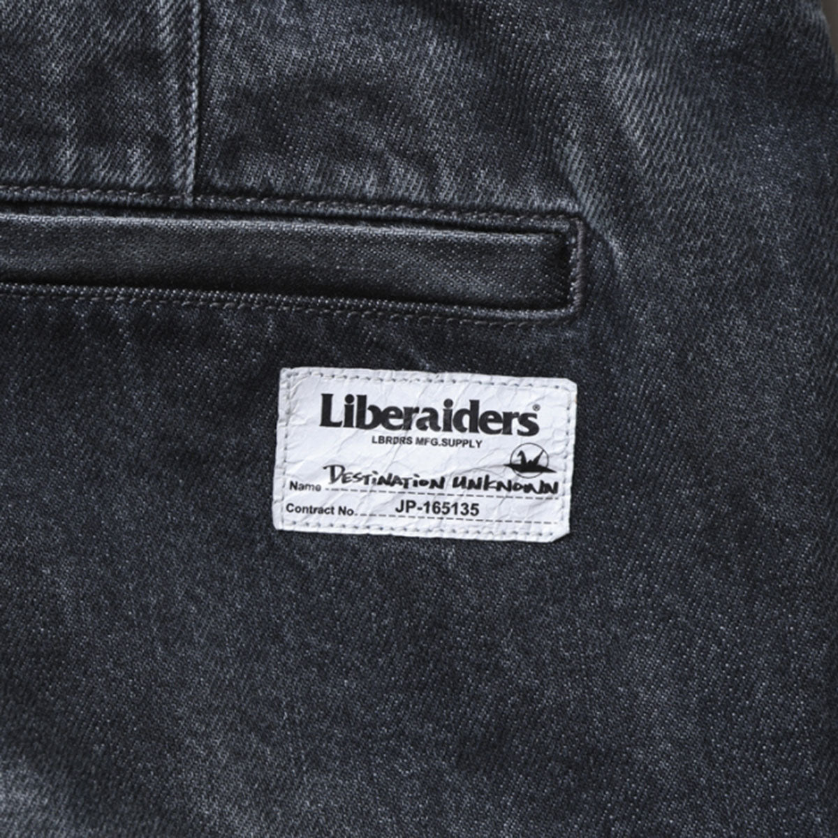 LIBERAIDERS - DENIM 6POCKET SHORTS 【718032501】