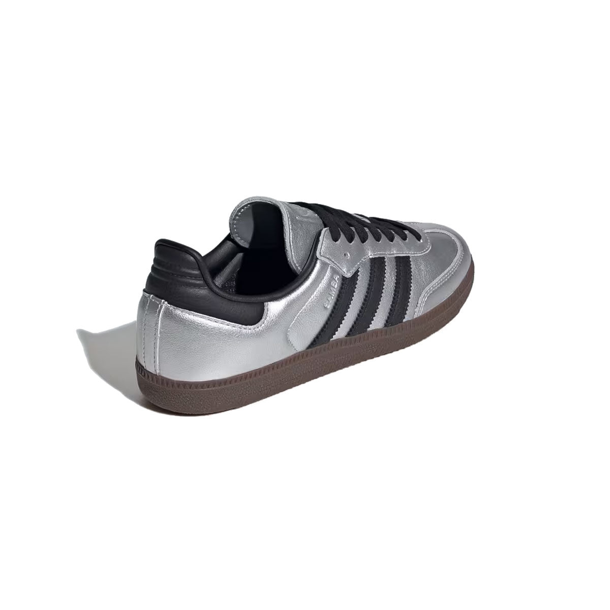 adidas - SAMBA OG WMNS Silver Metallic/Core Black/Gum【JI4218】