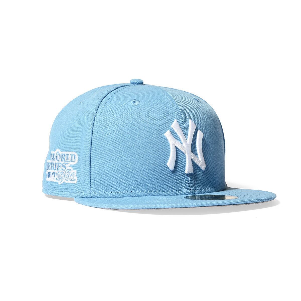 NEW ERA - New York Yankees CO 1981 WS 59FIFTY SKY BLUE【70874636】