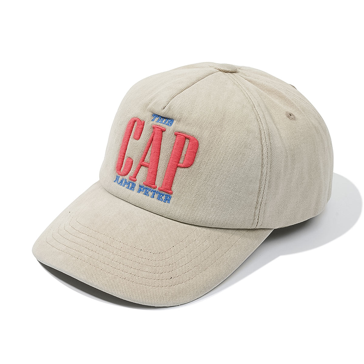 MY NAME IS PETER - 5 PANEL THIS 'CAP' BEIGE