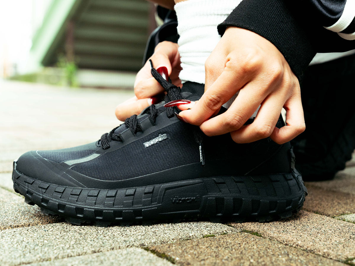 norda ノルダ - MENS NORDA001 スニーカー G+ Stealth Black ステルスブラック