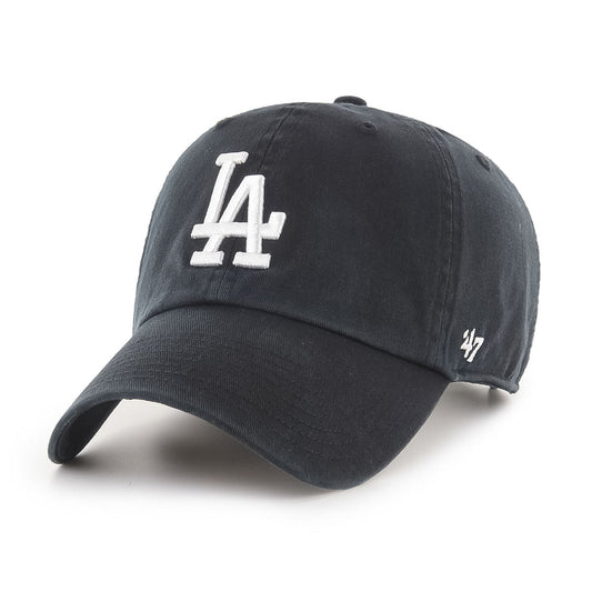 ’47 BRAND Los Angeles Dodgers - CLEAN UP BLACK 【14751223 47A B-RGW12GWS-BKJ】