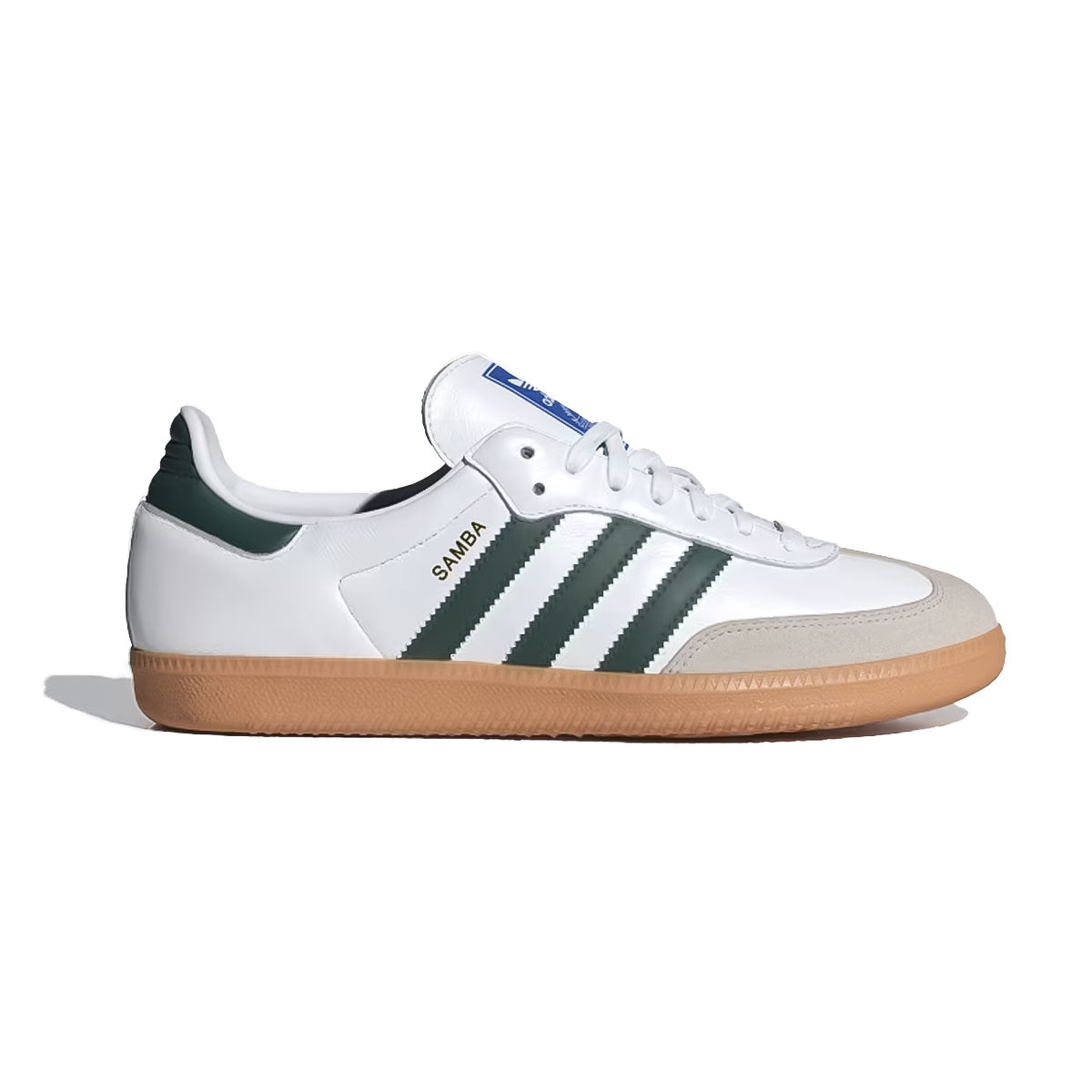 adidas - SAMBA OG MENS WMNS Cloud White/Collegiate Green/Gum【IE3437】