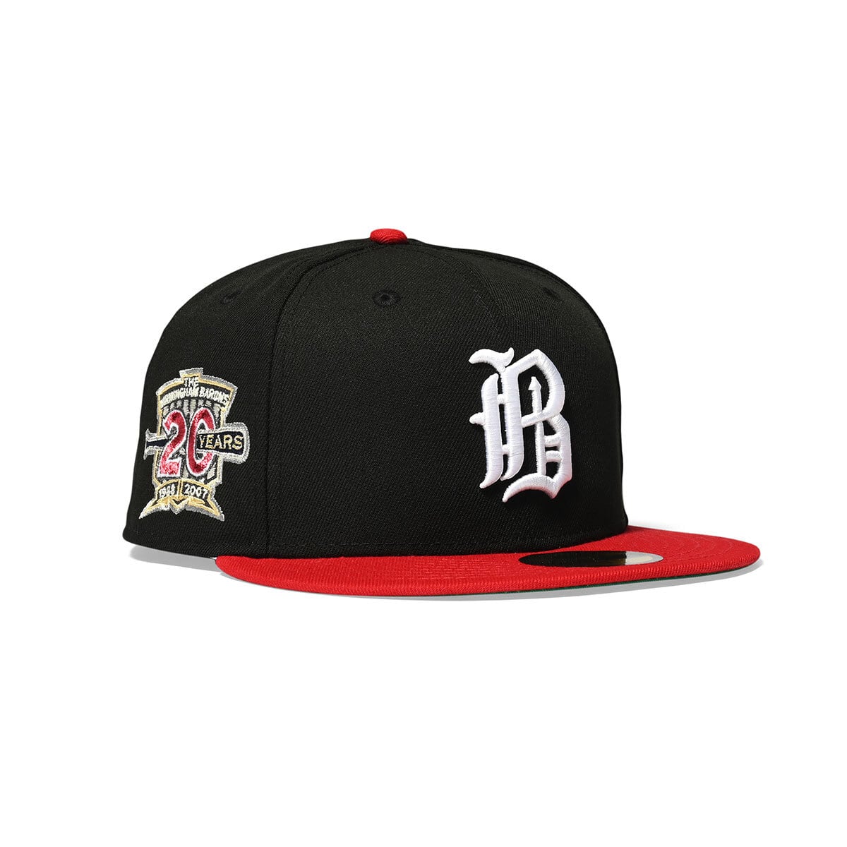 NEW ERA Birmingham Barons - 20 YEARS 59FIFTY BLACK/RED/KELLY【14148793】