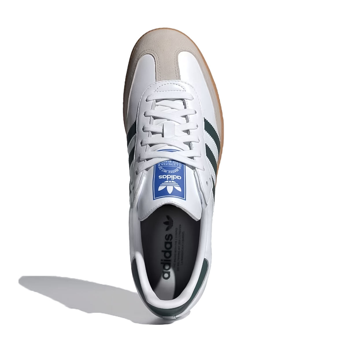 adidas - SAMBA OG MENS WMNS Cloud White/Collegiate Green/Gum【IE3437】