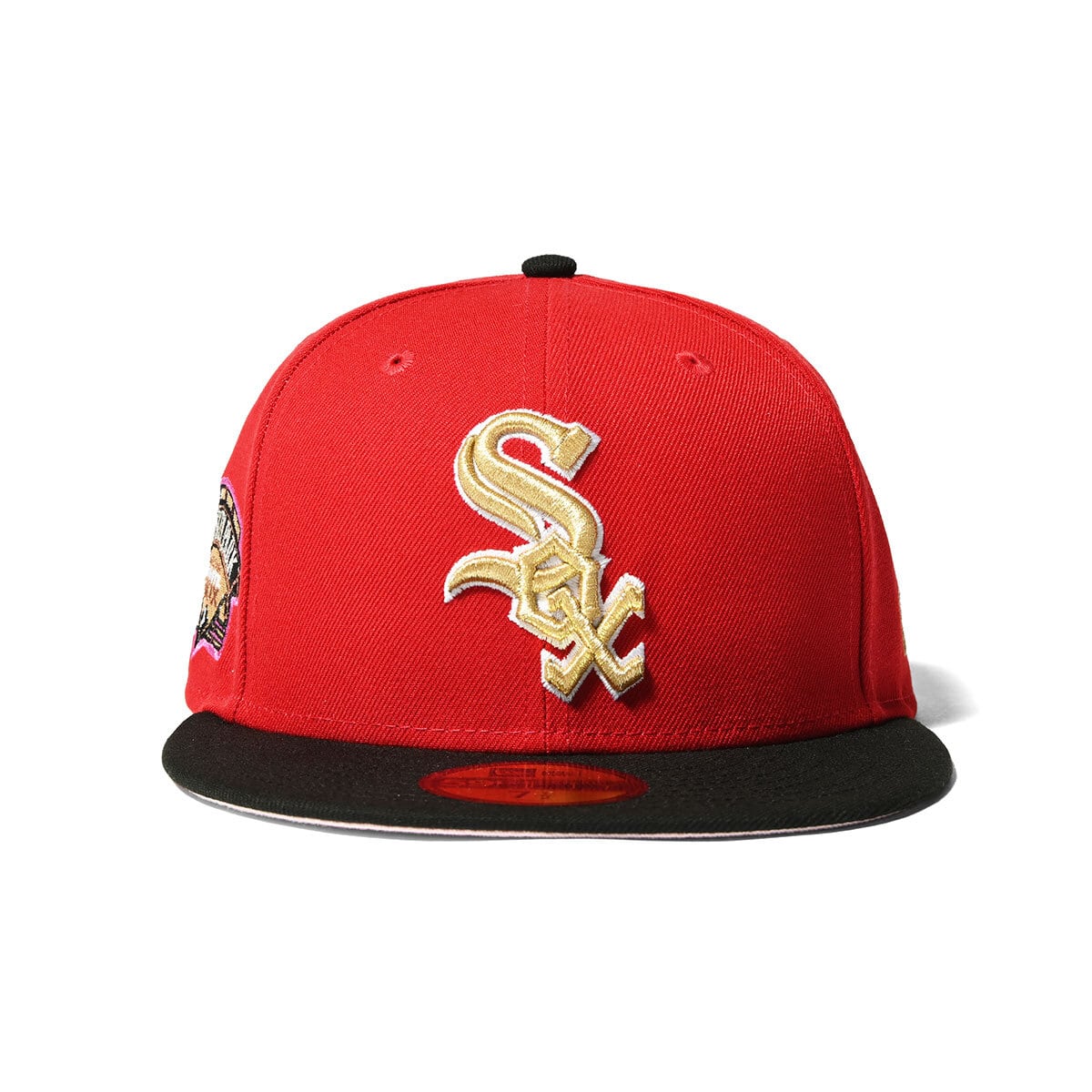 NEW ERA CHICAGO WHITE SOX - 59FIFTY COMISKEY PARK SCARLET/BLACK 【70930075】