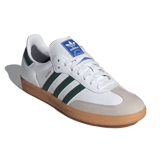 adidas - SAMBA OG MENS WMNS Cloud White/Collegiate Green/Gum【IE3437】