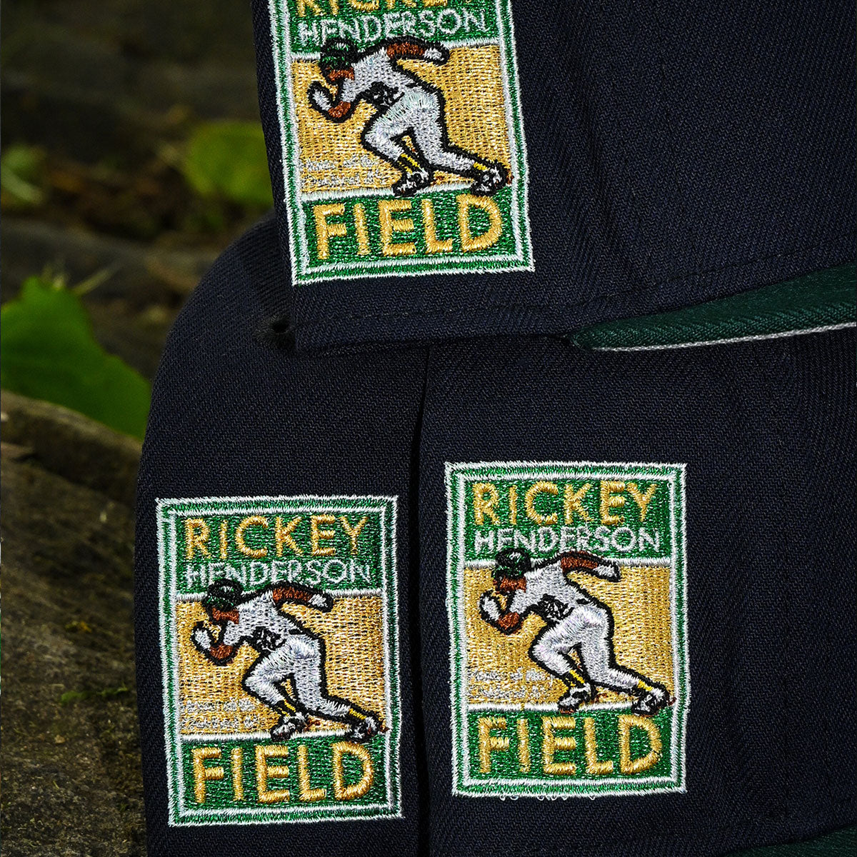 NEW ERA Oakland Athletics - 59Fifty Rickey Henderson Field Navy/Dark Green